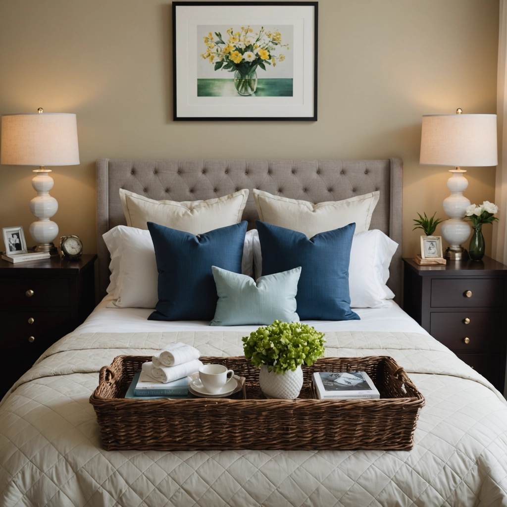 Guest Room Ready for the Holidays: